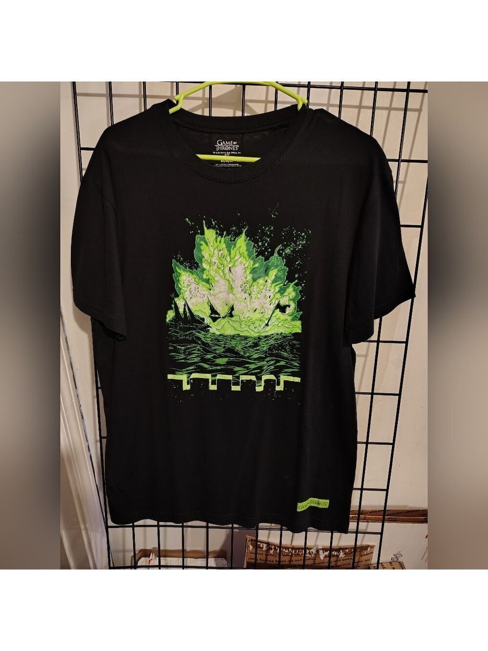 Game Of Thrones Green Fire T-Shirt